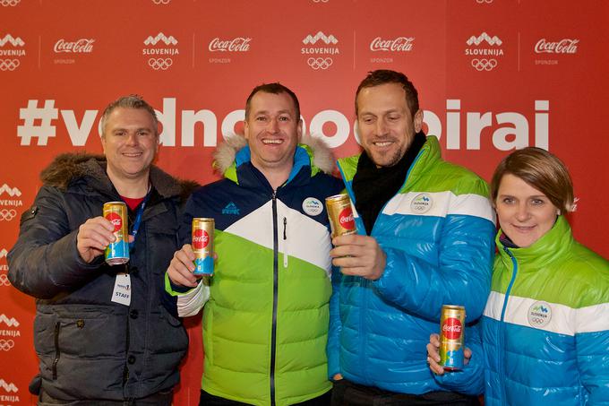 Slovensko baklo so na poti po Sloveniji pospremile olimpijske legende. | Foto: 