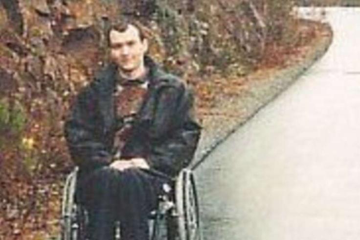 Aleksej Mihejev kmalu po tragičnem skoku skozi okno policijske postaje, ki je sledil dolgotrajnemu mučenju z elektrošoki.  | Foto: Lastni arhiv