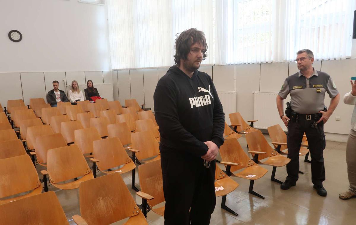 Sebastien Abramov |  Sebastien Abramov, ki je zaradi domnevnega umora Sare Veber v celjskem priporu, zanika obtožbe.  | Foto STA