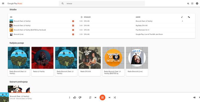 Google Play Music | Foto: Matic Tomšič