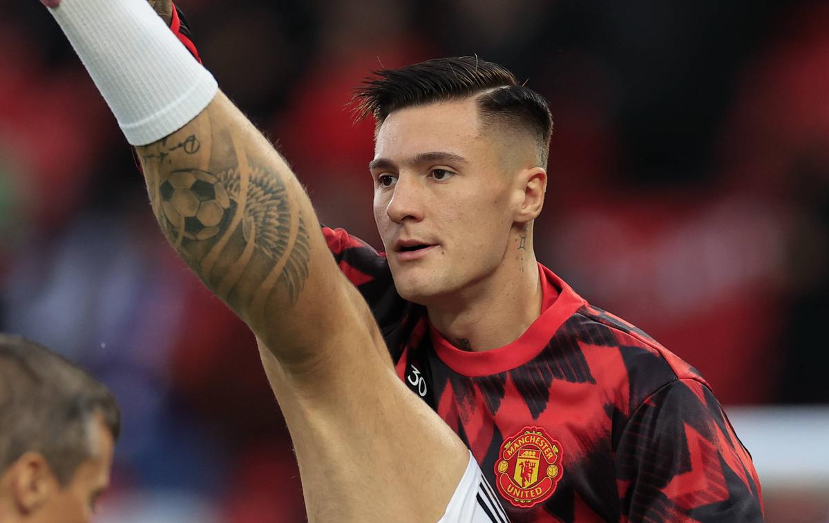 Benjamin Šeško United Chelsea | Benjamin Šeško je v soboto dočakal drugo zmago v dresu Man Utd. | Foto Guliverimage
