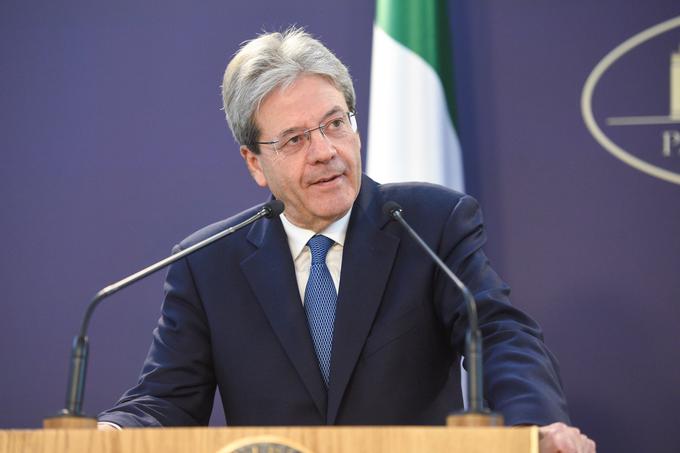 Nekdanjega italijanskega premierja Paola Gentilonija, ki naj bi v komisiji von der Leynove vodil gospodarski resor, kritizirajo, ker njegova vlada italijanskemu gospodarstvu ni dala nujno potrebnega zagona. | Foto: Reuters