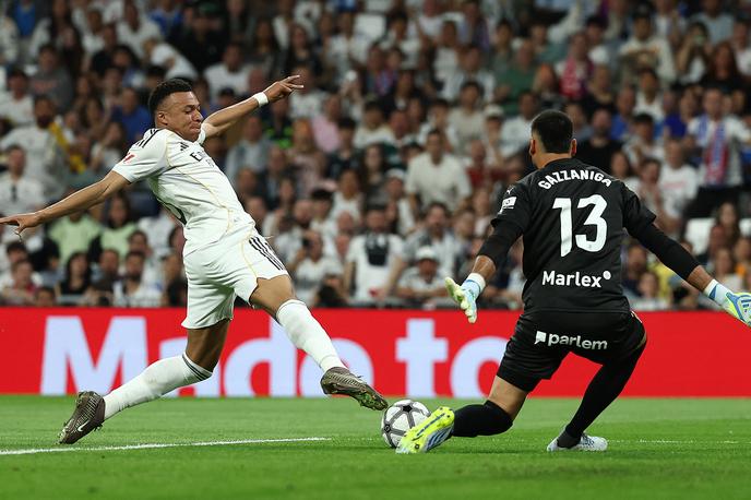 Real Madrid Girona Kylian Mbappe | Kylian Mbappe in Real Madrid proti Gironi. | Foto Reuters