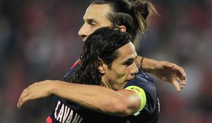 Šov Falcaa, Cavani rešil PSG, v četrtek brez zadetka