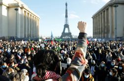 V Franciji protesti proti napovedanemu novemu zakonu o varnosti