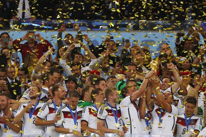 Največ tvitov v minuti: 618.725, finale svetovnega prvenstva v nogometu (2014) | Foto: Reuters