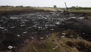 Na kraju strmoglavljenja malezijskega letala v Ukrajini našli nove človeške ostanke