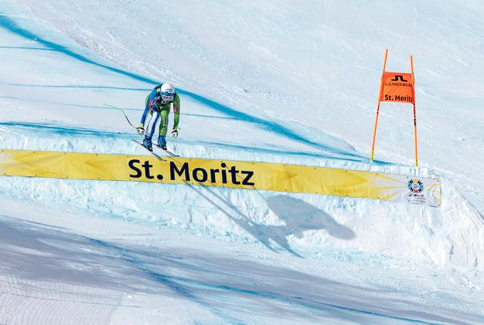 St. Moritz bo ob koncu tedna gostil tekme svetovnega pokala. Brez Ilke, ki je februarja tam postala svetovna prvakinja. | Foto: Sportida