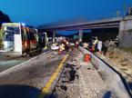 Posledice prometne nesreče na primorski avtocesti