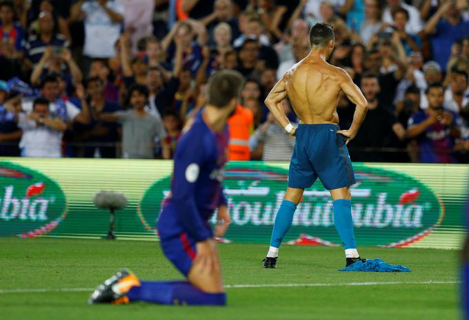 Real je v španskem superpokalu s skupnim izidom 5:1 razbil Barcelono, ki pa zdaj počasi dviguje formo. | Foto: Reuters