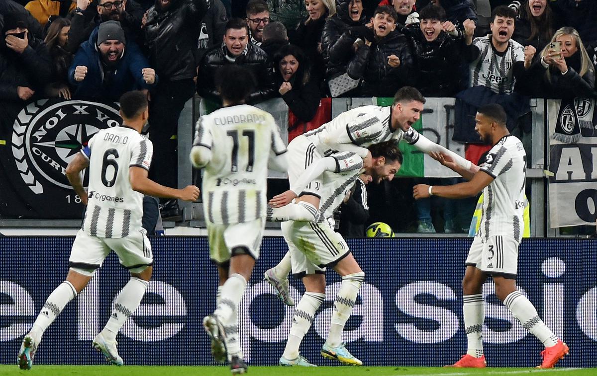 Juventus | Juventus se je kot zadnji zavihtel v polfinale. | Foto Reuters
