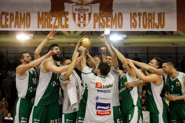 Krka je v prejšnji sezoni osvojila drugo ligo ABA. | Foto: ABA liga