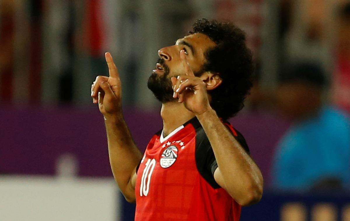 Mohamed Salah | Mohamed Salah bo z Egiptom uvrstitev na SP lovil nekoliko kasneje, kot je bilo sprva načrtovano. | Foto Reuters