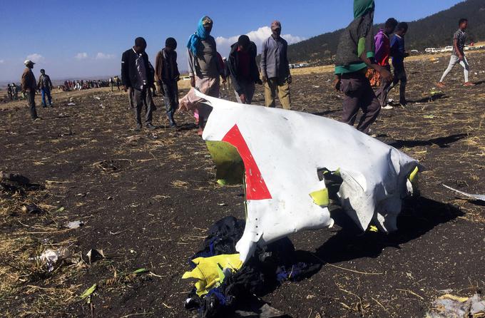 Do nesreč v Indoneziji in Etiopiji, v katerih je bilo udeleženo letalo boeing 737 max 8, je prišlo v podobnih okoliščinah nekaj minut po vzletu. | Foto: Reuters