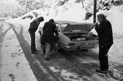 Kako je Slovenijo sneg presenetil 26. aprila 1979