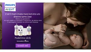 Philips Avent poziva skupnost, da bolj podpira mamice in pomaga zmanjšati pritisk, s katerim se soočajo, s svojo novo pobudo Share the Care