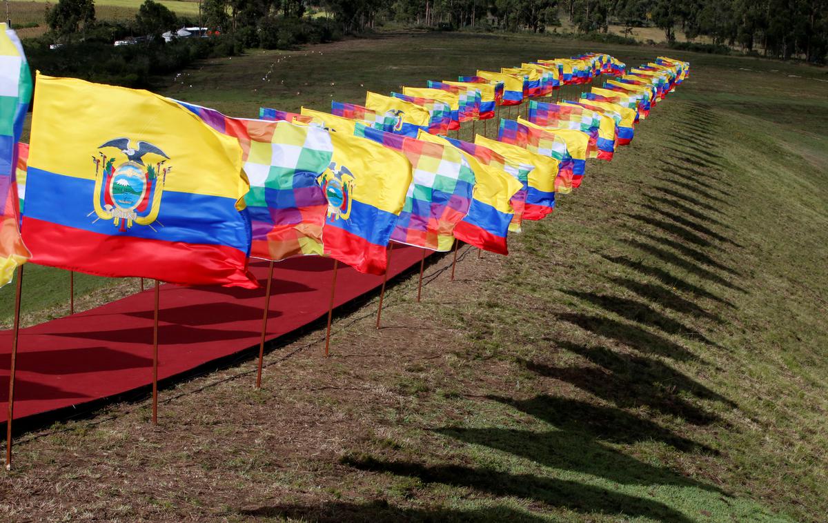 Ekvador, zastava | Ekvadorska zastava | Foto Reuters