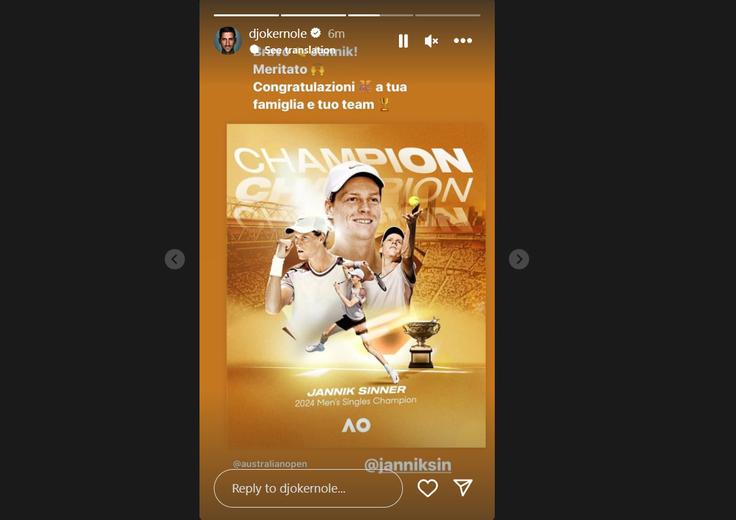 nole_thumb nole_thumb | Foto: Instagram