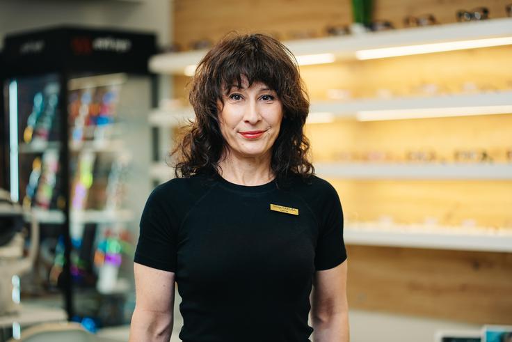 Silvija Rakuša, optičarka v Optiki Simona | Foto: Jan Lukanović