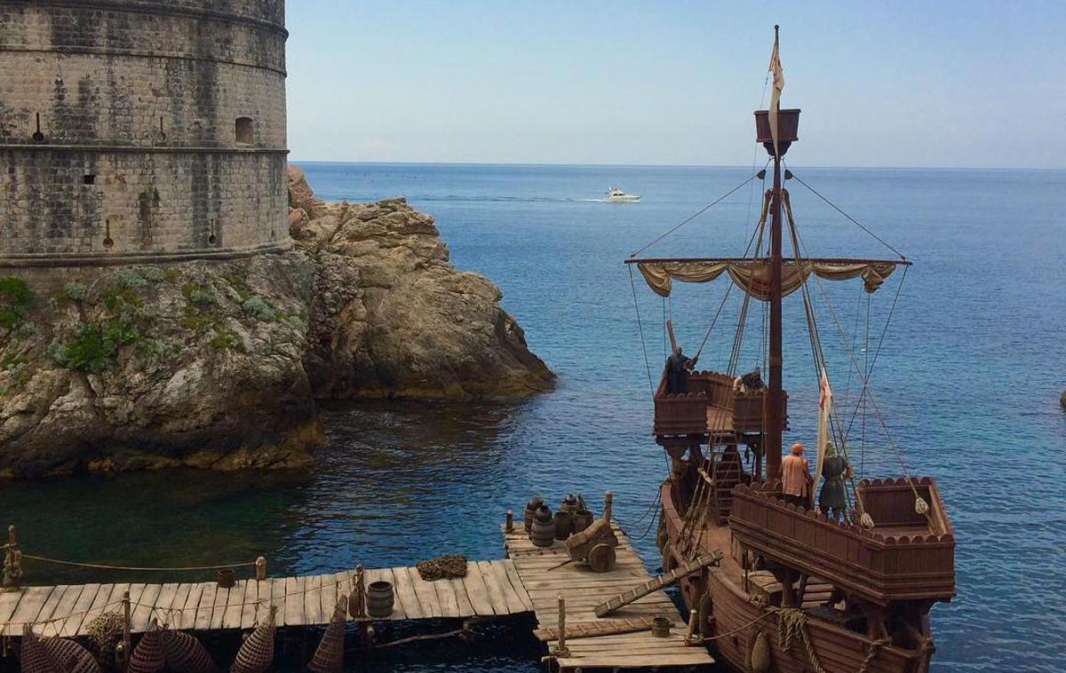 Knightfall snemanje v Dubrovniku | Foto Instagram