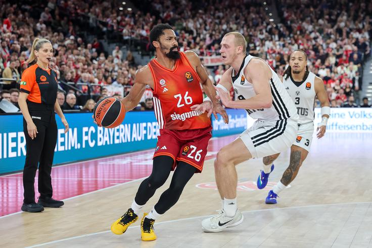 Spencer Dinwiddie, Bayern München Spencer Dinwiddie je debitiral za Bayern. | Foto: Guliverimage