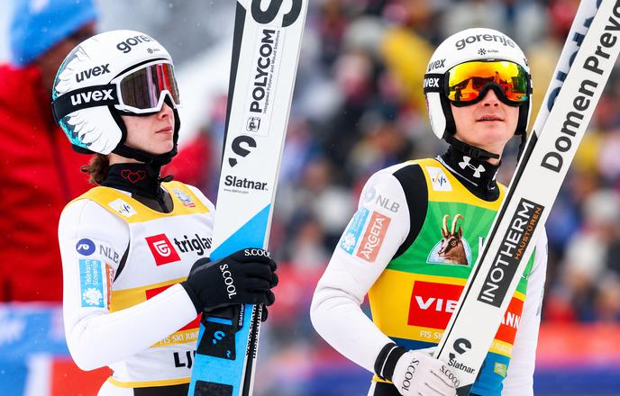 Radikalna novost za Domna in Niko Prevc: tega v svetovnem pokalu nismo vajeni