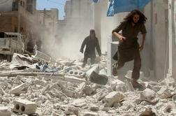 V Siriji bombardirali porodnišnico. Napad zahteval smrtne žrtve in veliko gmotno škodo.