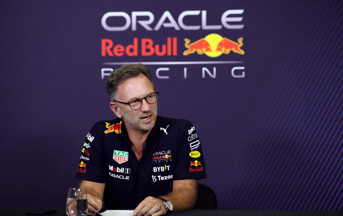 Red Bull Christian Horner | Christian Horner je pojasnjeval, zakaj so presegli proračunsko kapico. | Foto Reuters