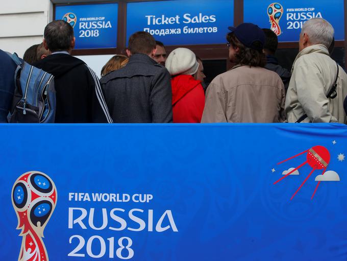 Prodaja vstopnic SP 2018 Rusija | Foto: Reuters