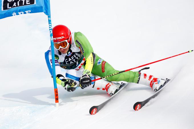 Žan Kranjec je sezono svetovnega pokala v alpskem smučanju sklenil z odličnim 5. mestom v veleslalomu in šestim v skupnem veleslalomskem seštevku. | Foto: Getty Images