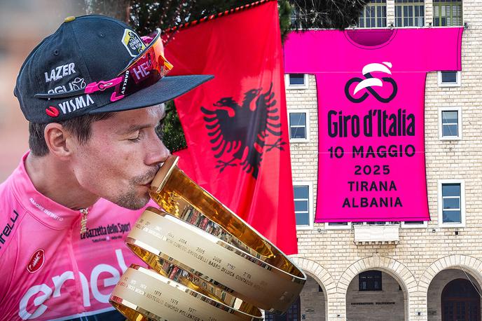 Primož Roglič Giro Albanija | Letošnji Giro s Primožem Rogličem v vlogi glavnega favorita se bo začel v petek, 9. maja, v Albaniji. | Foto Guliverimage