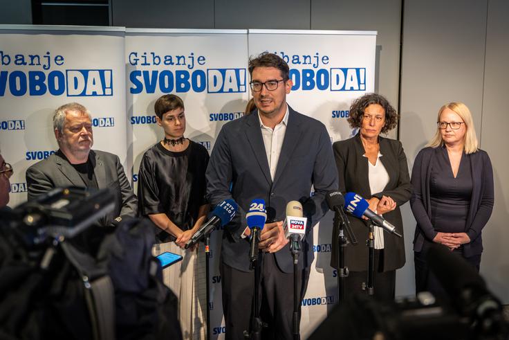V Gibanju Svoboda so prepričani, da jim bodo volivci podelili še drugi mandat. | Foto: Gaja Hanuna