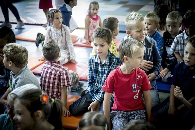 Prvi šolski dan Sostro učenje šola | Foto: Ana Kovač