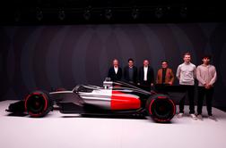 Audi razkril barve dirkalnika in visoke cilje v formuli ena #video