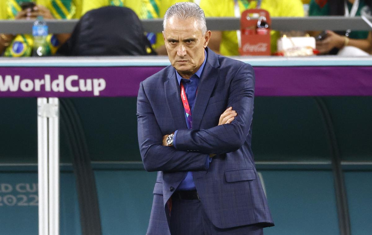 Hrvaška : Brazilija Katar 2022 Tite | Tite ni več selektor Brazilije. | Foto Reuters