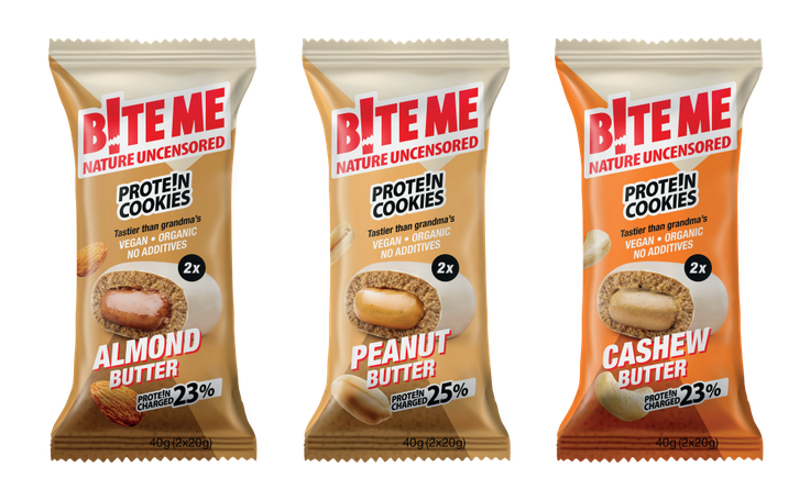 Bite me, lava cookies, piškoti, protein cookies | Foto: arhiv naročnika