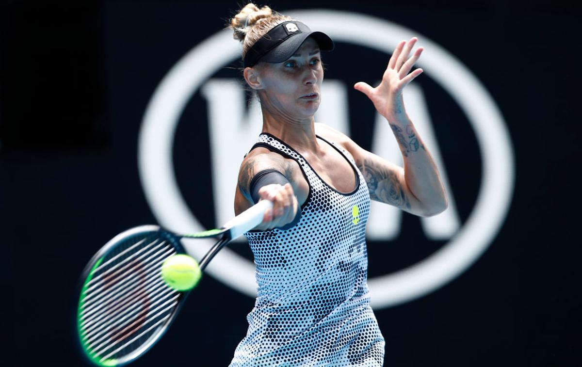 Polona Hercog | Polona Hercog se bo v prvem krogu Rima udarila s Kajo Juvan. | Foto Gulliver/Getty Images