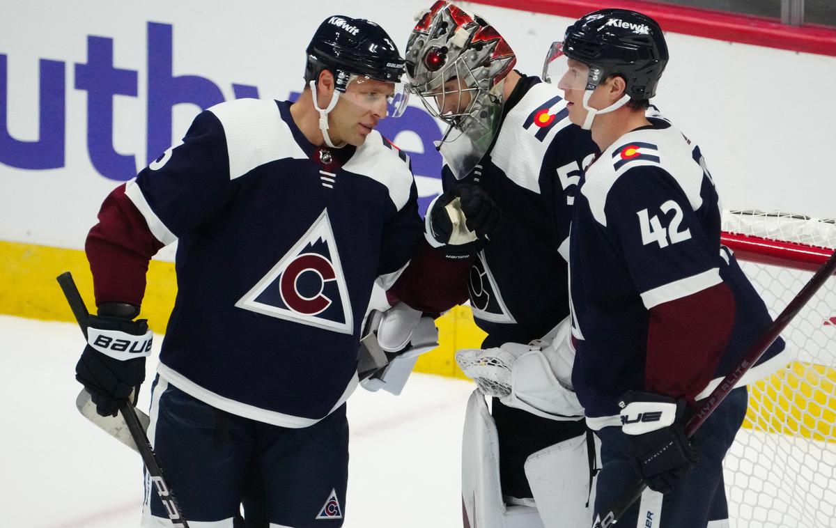 Colorado Avalanche | Hokejisti Colorado Avalanche so po dveh porazih dosegli sedmo zmago sezone, s katero so ostali na vrhu centralne divizije. | Foto Reuters