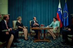 Princ Edward z ženo na Bledu, nato na sprejemu v Vili Podrožnik (VIDEO)