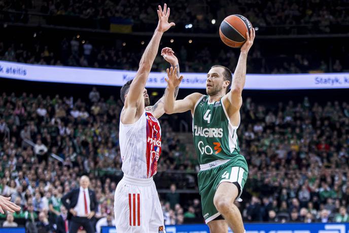 Žalgiris v zadnjem krogu končnico izmaknil Baskonii