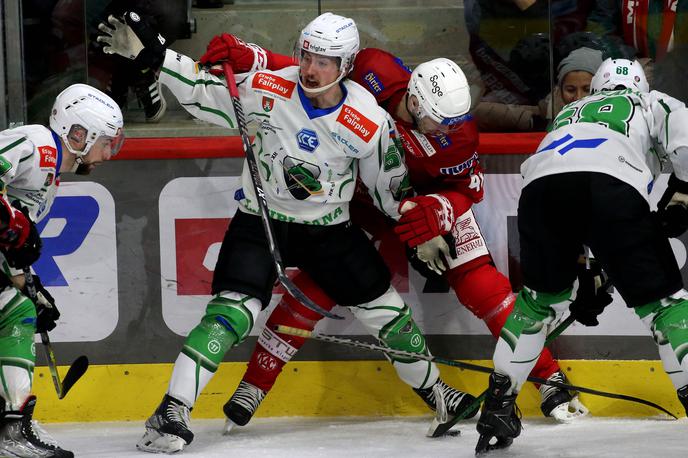 KAC Celovec HK Olimpija | Olimpija je klonila na gostovanju v Celovcu. | Foto EC-KAC/Kuess