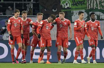 Bayern zmagal prvič letos in se vrnil na vrh