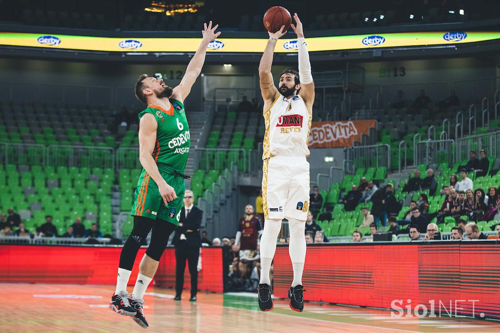 Cedevita Olimpija Umano Reyer.