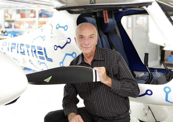 "Uber predvideva, da bo nekoč v zraku istočasno do 80 tisoč letalnikov. To je dvajsetkrat več kot danes," napoveduje Boscarol. | Foto: Pipistrel