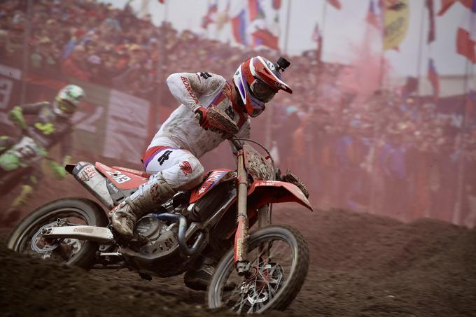 Tim Gajser je letos zmagal tri dirke, nazadnje VN Trentina. | Foto: Daniel Novakovič/STA