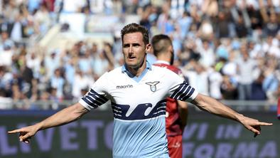 Miroslav Klose zapušča Lazio
