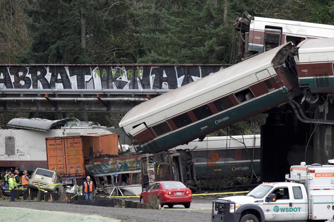 Vlak v ZDA | Foto: Reuters