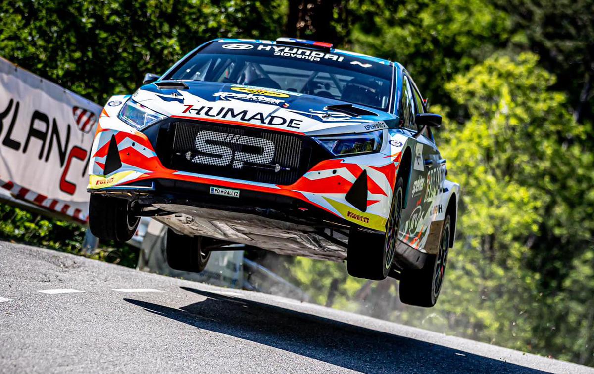 reli Vipavska dolina Rok Turk | Rok Turk je s sovoznico Blanko Kacin (hyundai i20 rally2) letos spet osvojil naslov državnega prvaka v reliju.  | Foto Uroš Modlic