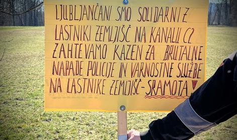 Zaslišan varnostnik lastnikov zemljišč: "Dogajanje na terenu je bilo burno."