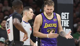 Konec velikega niza za Luko Dončića in dodatna skrb za LA Lakers